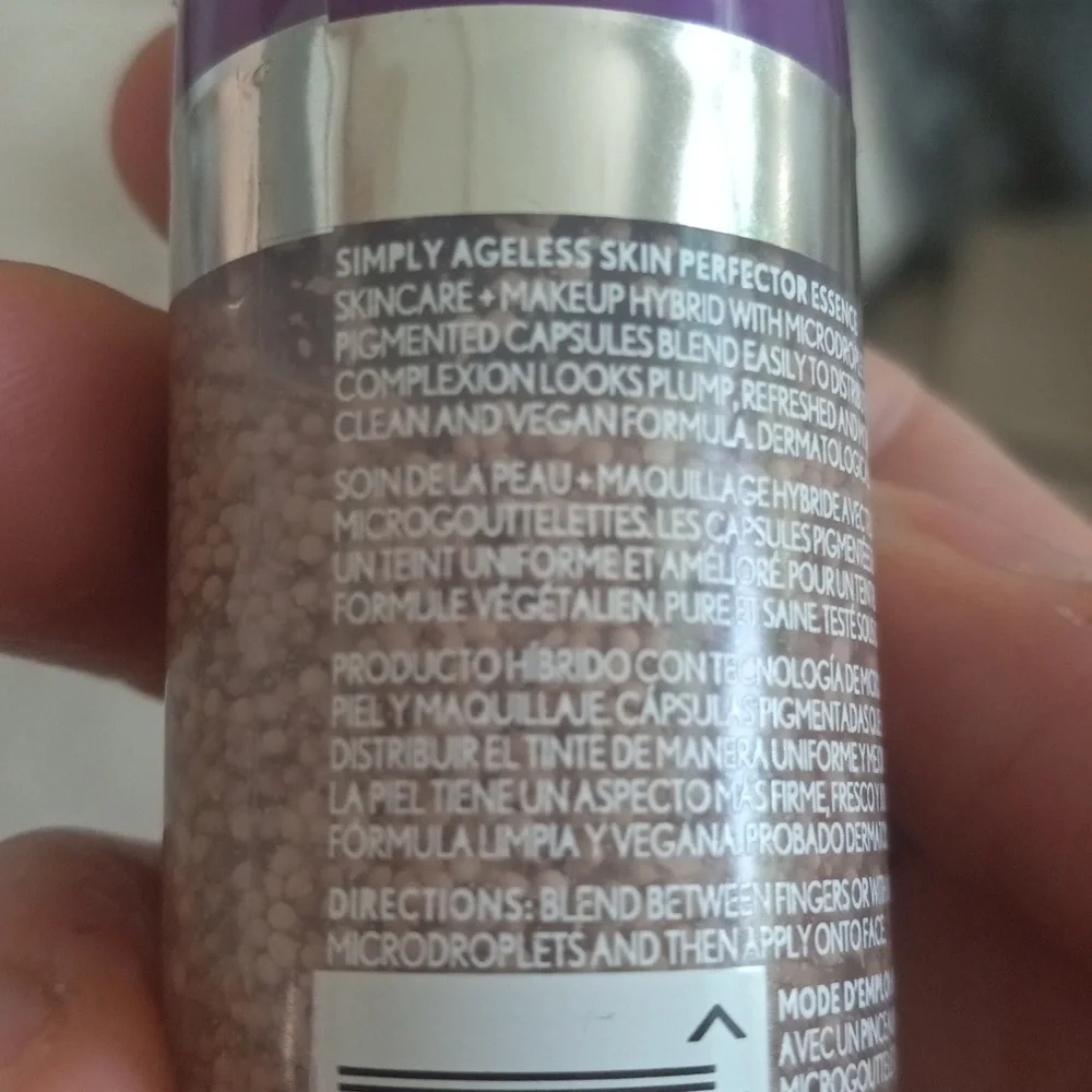 Covergirl Simply Ageless Skin Perfector Essence Foundation Sheer Tint, Radiant